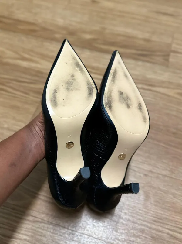 Zara black pointed toe shoes - Image 6