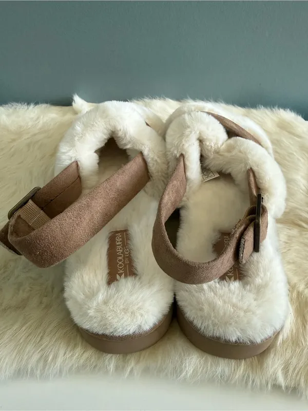 UGG Koolaburra Fuzz’d Out Adjustable Sandal - Image 6