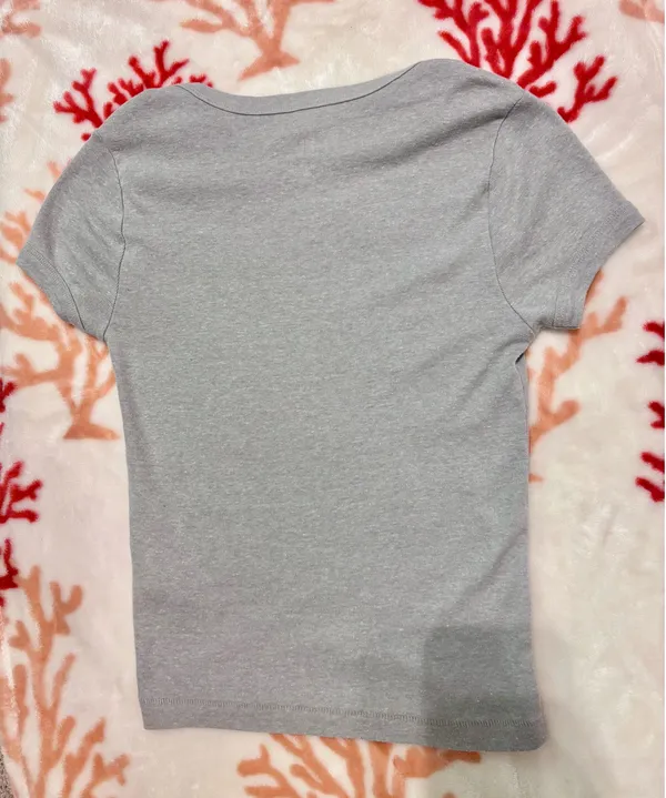 BDG too perfect short sleeve tee grey - Image 2