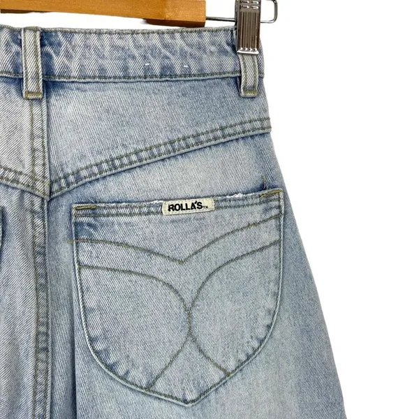 ROLLA’S Elle Super High-Rise Relaxed Jeans in G’Day Mate Wash Size 24 - Image 13