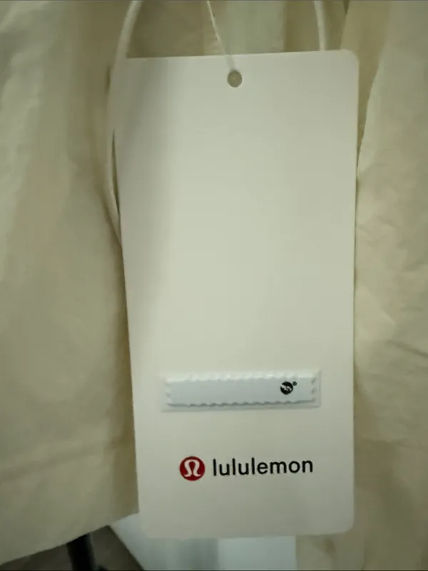 lululemon athletica Cream Peplum Zip Bomber Jacket - Image 3