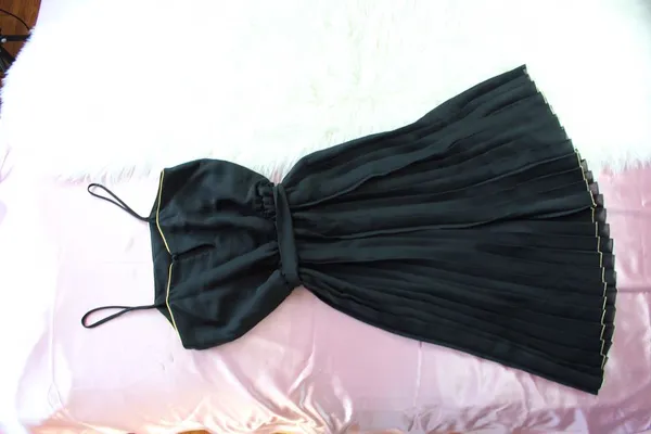 zizi by barbara chodos Vintage pleated midi dress - Image 5