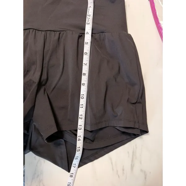 Halara Black High Waisted Active Shorts with Liner XL Running Tennis Gym Sporty - Image 6