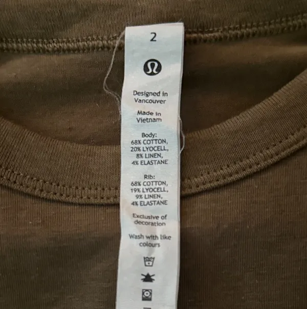Cotton Blend Lululemon T-Shirt - Image 3