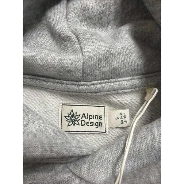 Alpine Design Womens W AD Hike Hoodie Gray‎ Heather ADW24600H Small NWT - Image 5