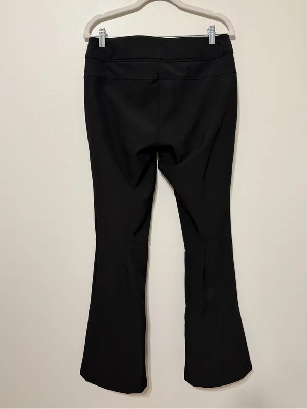 The North Face Womens Windwall Black Softshell Pants Size Medium Ski Winter Snow - Image 8