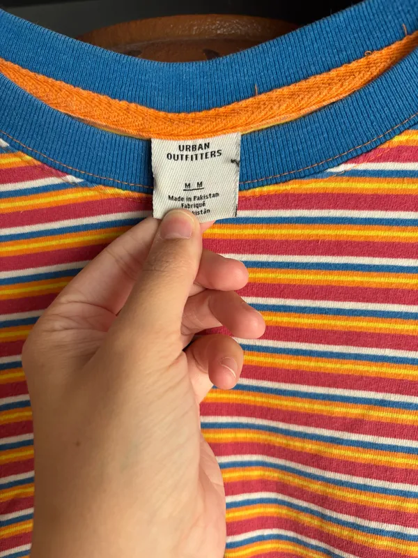 urban outfitters cotton striped ringer tee - Image 2