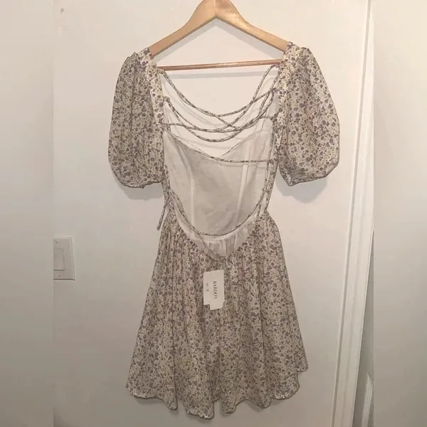 Bardot Marlie Floral Mini Dress in Summer‎ Floral Sz XS - Image 4
