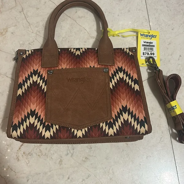 Wrangler Multicolor Patterned Satchel - Image 2