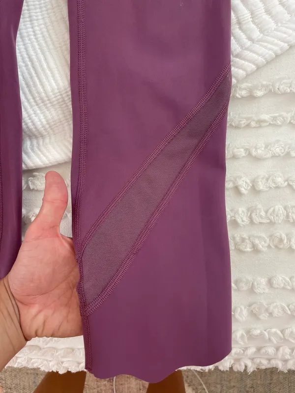 Lululemon Purple 7/8 Leggings - Image 3