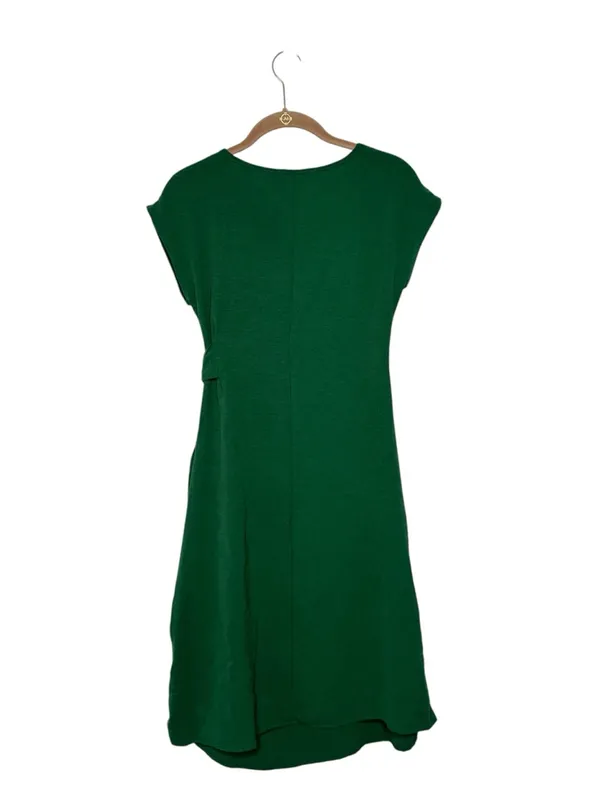 See You Monday Emerald Green Faux Wrap Dress Size XS NWT - Image 2