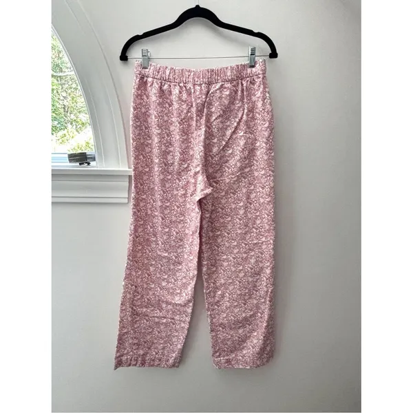 Boden Womens Cotton Flannel Pajama Pants Sleepwear Lounge Relaxed Fit Size 6 - Image 3