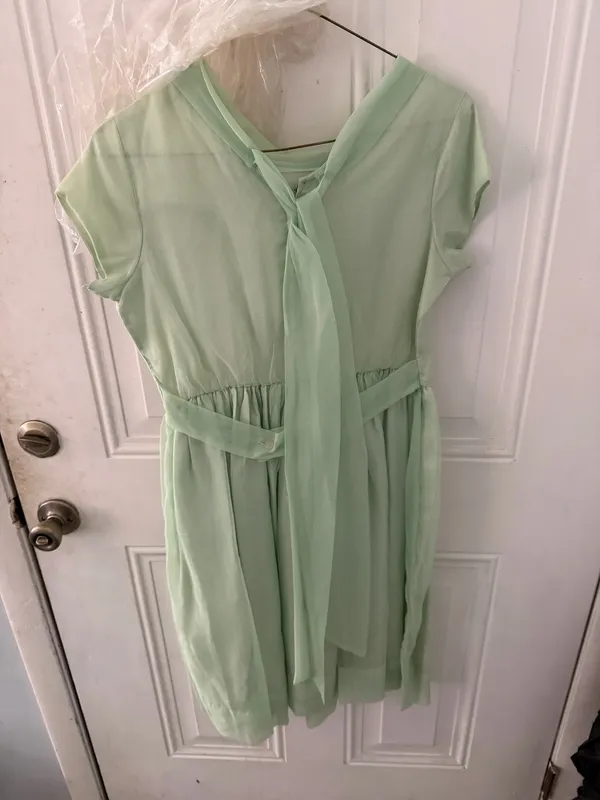 Vintage 1970’s Dress Green - Image 5