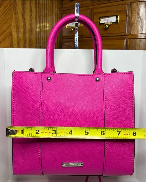 Rebecca Minkoff M.A.B. Mini Tote - Neon Pink - Image 4