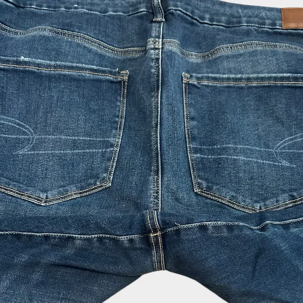 American Eagle Outfitters XL Blue Denim Jeggings Jeans - Image 2