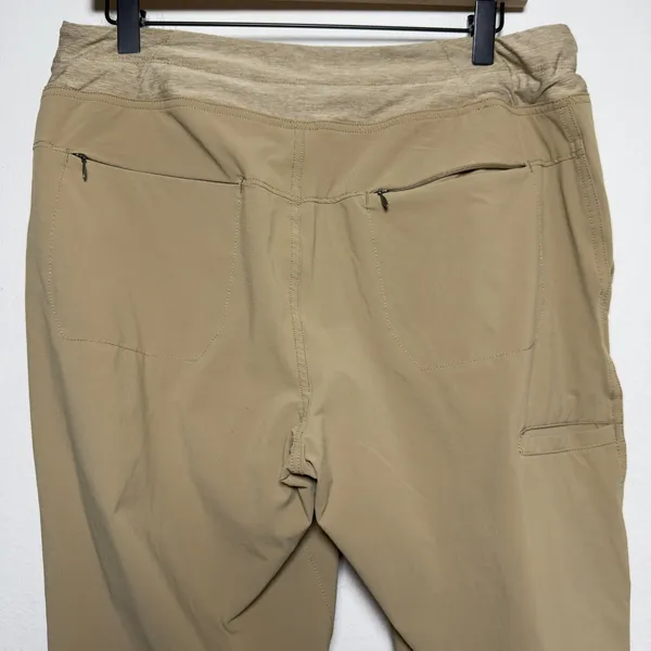 Duluth Trading Co Women Armachillo Cooling Nylon Pants Tan Brown Hiking Utility - Image 10