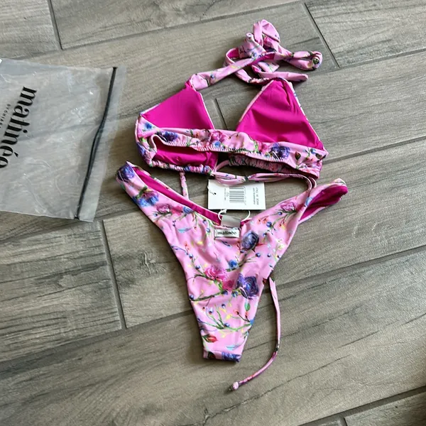 Matinee fiore Rosa bikini set Pink - Image 6