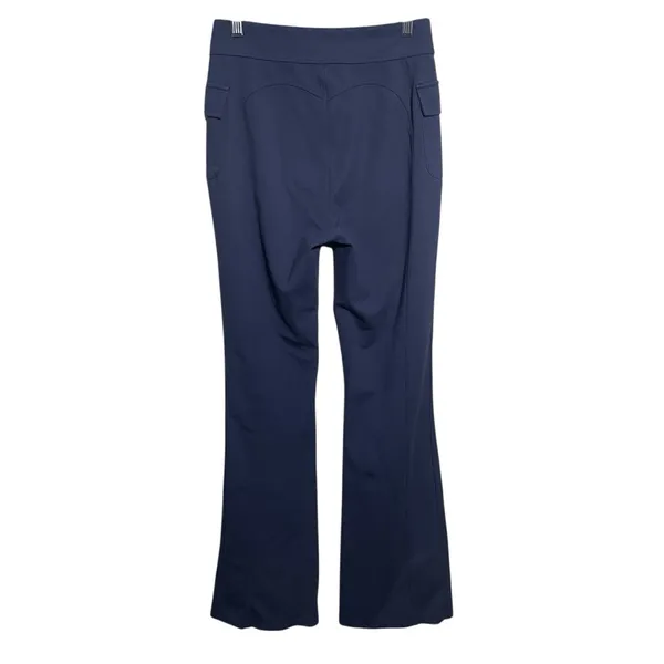 Halara SculptKnit High Waisted Side Flap Pocket Flare Casual Cargo Pants - Image 4
