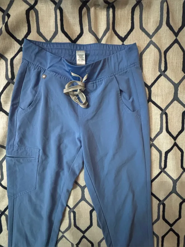 Figs Women’s Zamora Joggers Ceil Blue Size XS/T - Image 5
