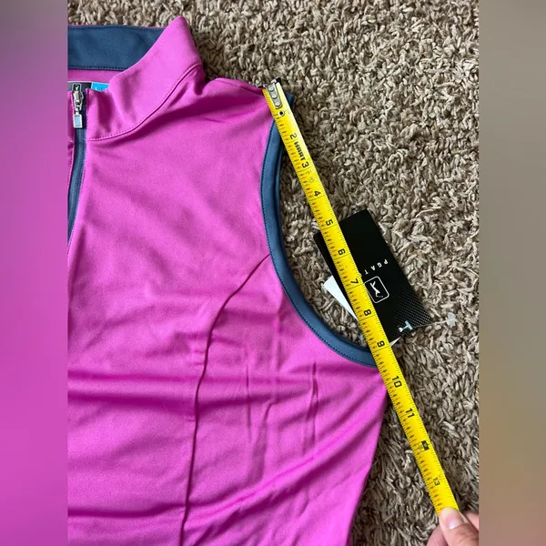 NWT PGA TOUR Women's Sl Colorblock Dress Sz L - Image 11