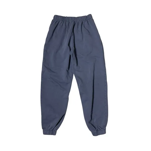 J Galt Blue Fleece Lined Jogger Sweatpants Womens Medium Cozy Lounge Casual - Image 3
