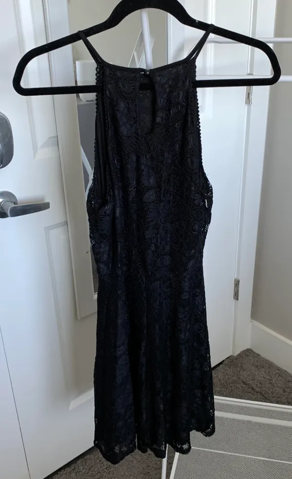 Altar'd State Black Lace Dress - Image 2