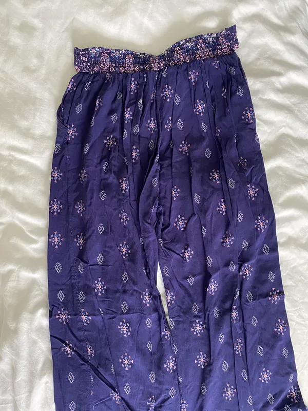 Purple Patterned Pants - Image 3