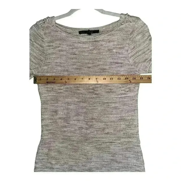 White‎ House Black Market Gold/Tan Tunic Sweater, Small - Image 7