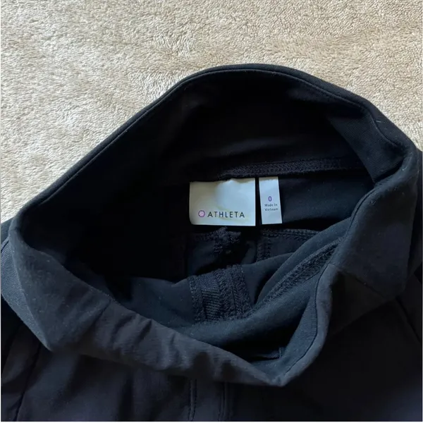 Athleta Womens High Rise‎ Black Leggings Size 0 - Image 8