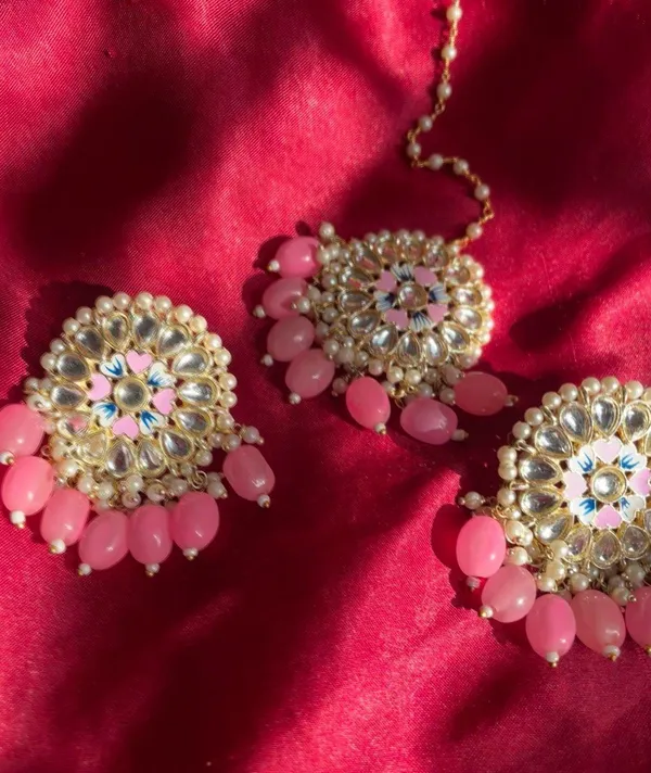 Light Pink Earrings - Image 2