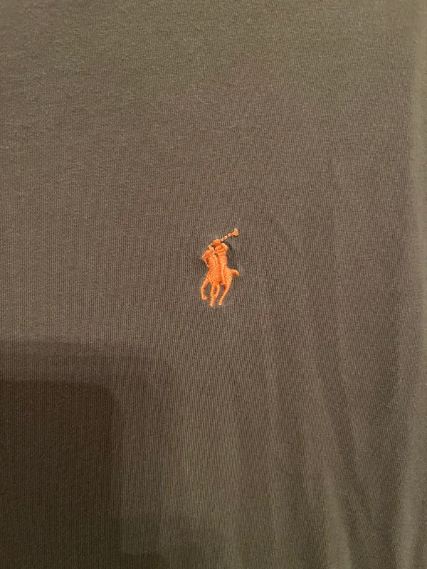 Ralph Lauren Polo by  Olive Orange logo tee - Image 2