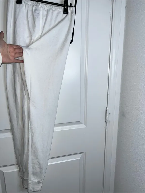Fruit of the Loom Long John White Cozy Waffle Knit Winter Thermal Pants Sz Small - Image 8