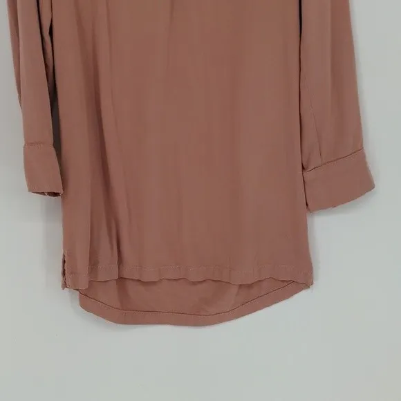 Lulus Best of All Pink‎ Long Sleeve Lace Up Dress Size Medium - Image 7