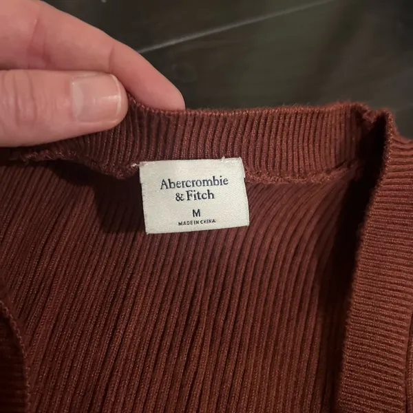 Abercrombie and fitch sweater body suit with beautiful detail at the waist - Image 5