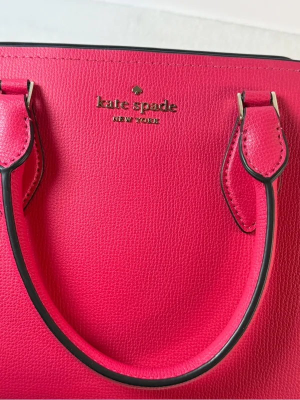 Kate Spade Darcy Small Satchel Crossbody Bikini Pink no strap - Image 6