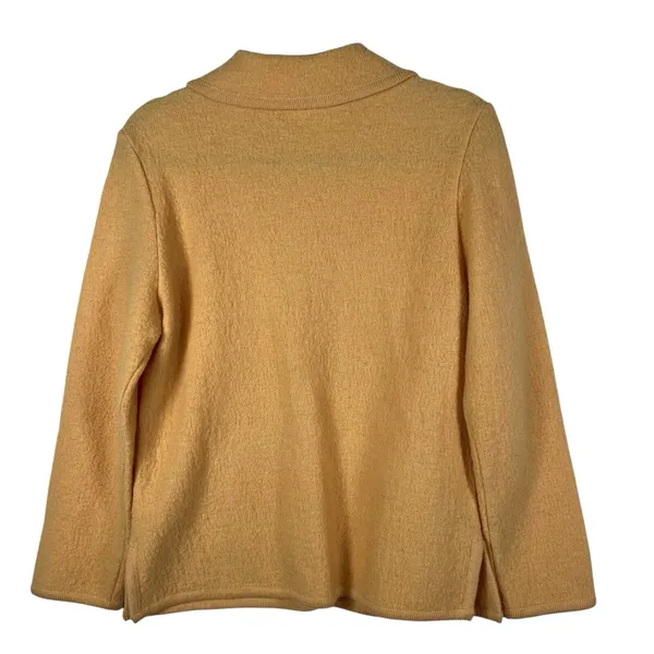 Appleseed's Womens‎ Boiled 100% Wool Jacket Women' Size Small Orange Classic - Image 2