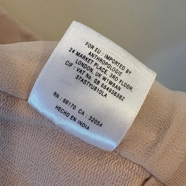 Anthropologie Postmark Paillette Sequin Cardigan Size‎ Large Tan - Image 9