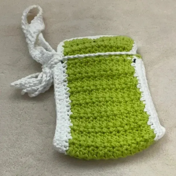 Handmade Bag Green - Image 4