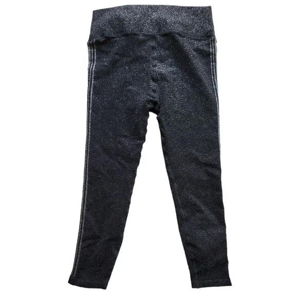 Good American -129 Seamless Leggings High Rise Sparkle Tinsel Black 4‎ - XL - Image 5