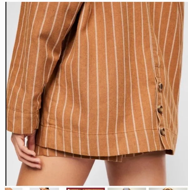 Striped Blazer Short Set - Image 3
