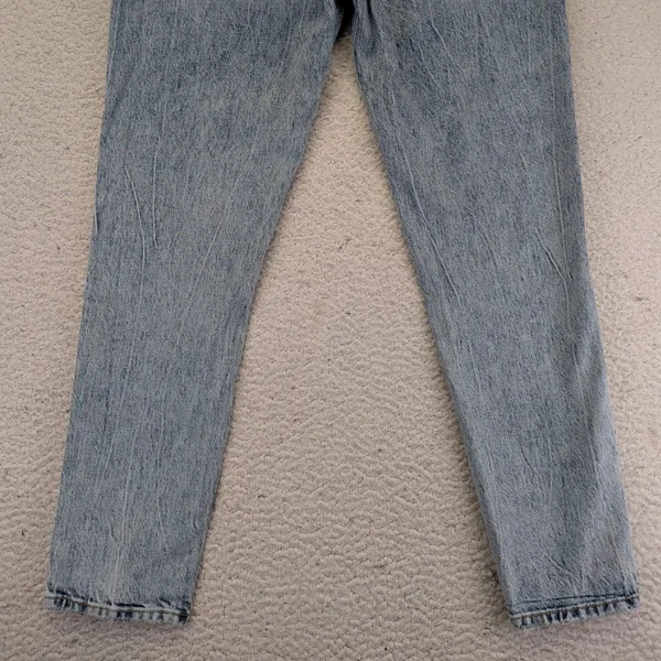 FREE PEOPLE Zuri Mom Ankle Jeans High Rise Straight Leg Denim‎ Womens 29 - Image 9