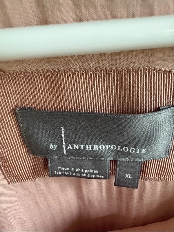 Anthropologie Starling Sequined Tunic Dress Gold Size XL - Image 5
