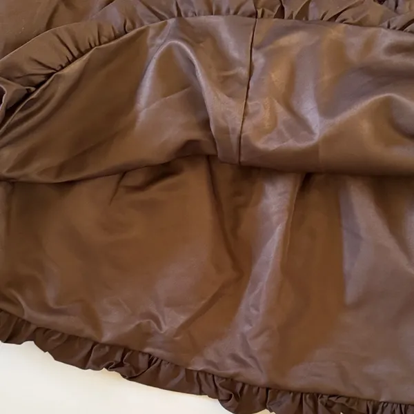 Wild Fable Brown Strapless Dress - Image 7