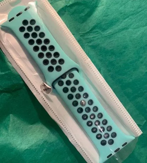 Unlisted watchband For AppleWatch 42MM/44MM mintGreen /// - Image 2
