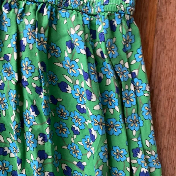 Green Floral Maxi Dress - Image 7