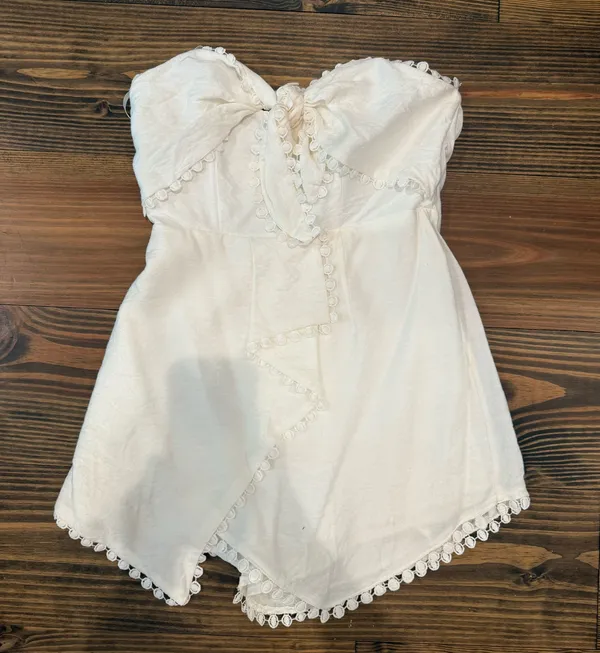 White Romper - Image 2