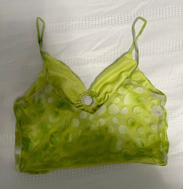 Urban Outfitters Green Top - Image 3