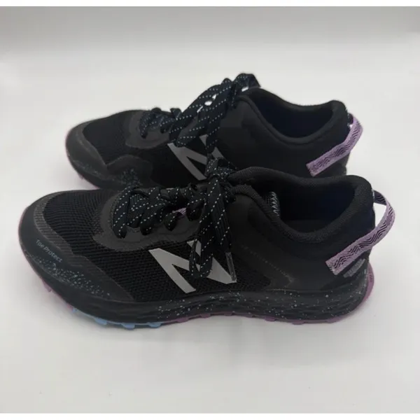 New Balance Women Size 6.5 D US Fresh Foam Arishi Trail v1 Black Running Shoe - Image 2