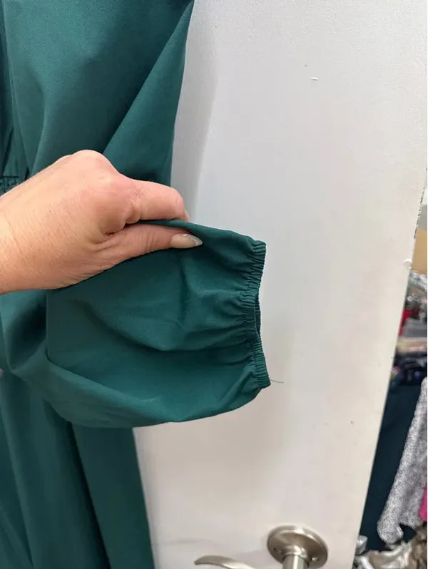 Boutique women’s dress size large Green - Image 5