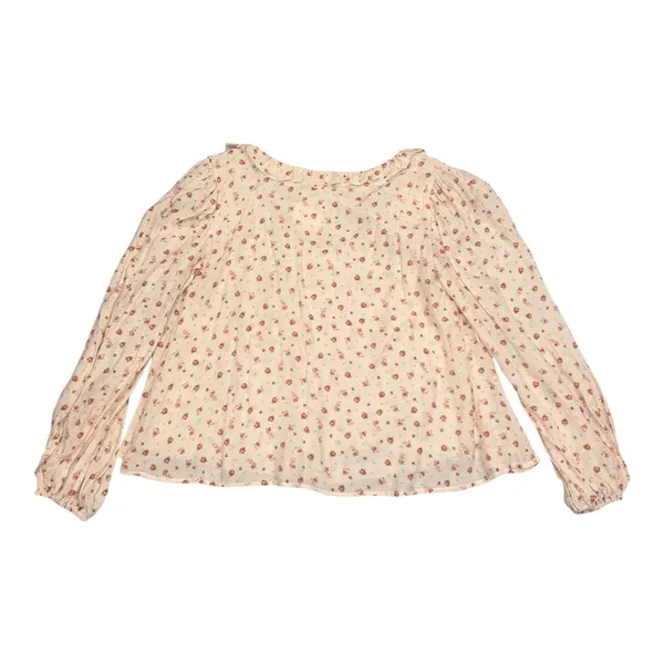 NEW With Tag Altar’d State Long Sleeve Floral Ruffle Top Blouse XS - Image 4